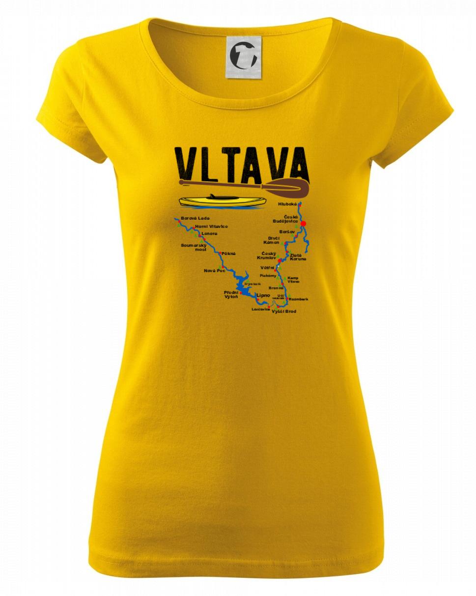 Mapa řeky Vltavy Mapa řeky Vltavy