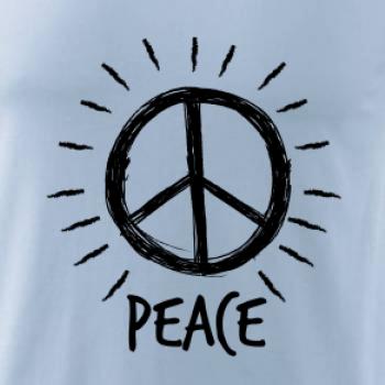 Peace symbol černobílý Peace symbol černobílý