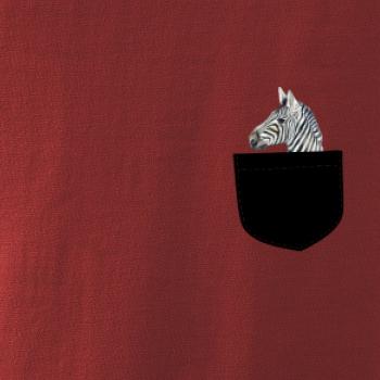 Zebra v kapse