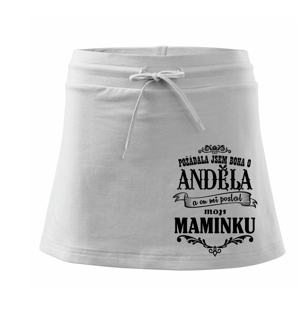 Požádal - a jsem boha o anděla a on mi poslal moji maminku Požádal - a jsem boha o anděla a on mi poslal moji maminku