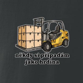 Někdy si připadám jako hrdina ještěrka