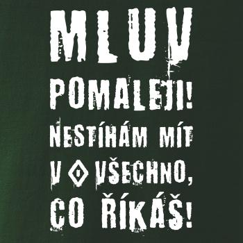 Mluv pomaleji (Hana-creative)