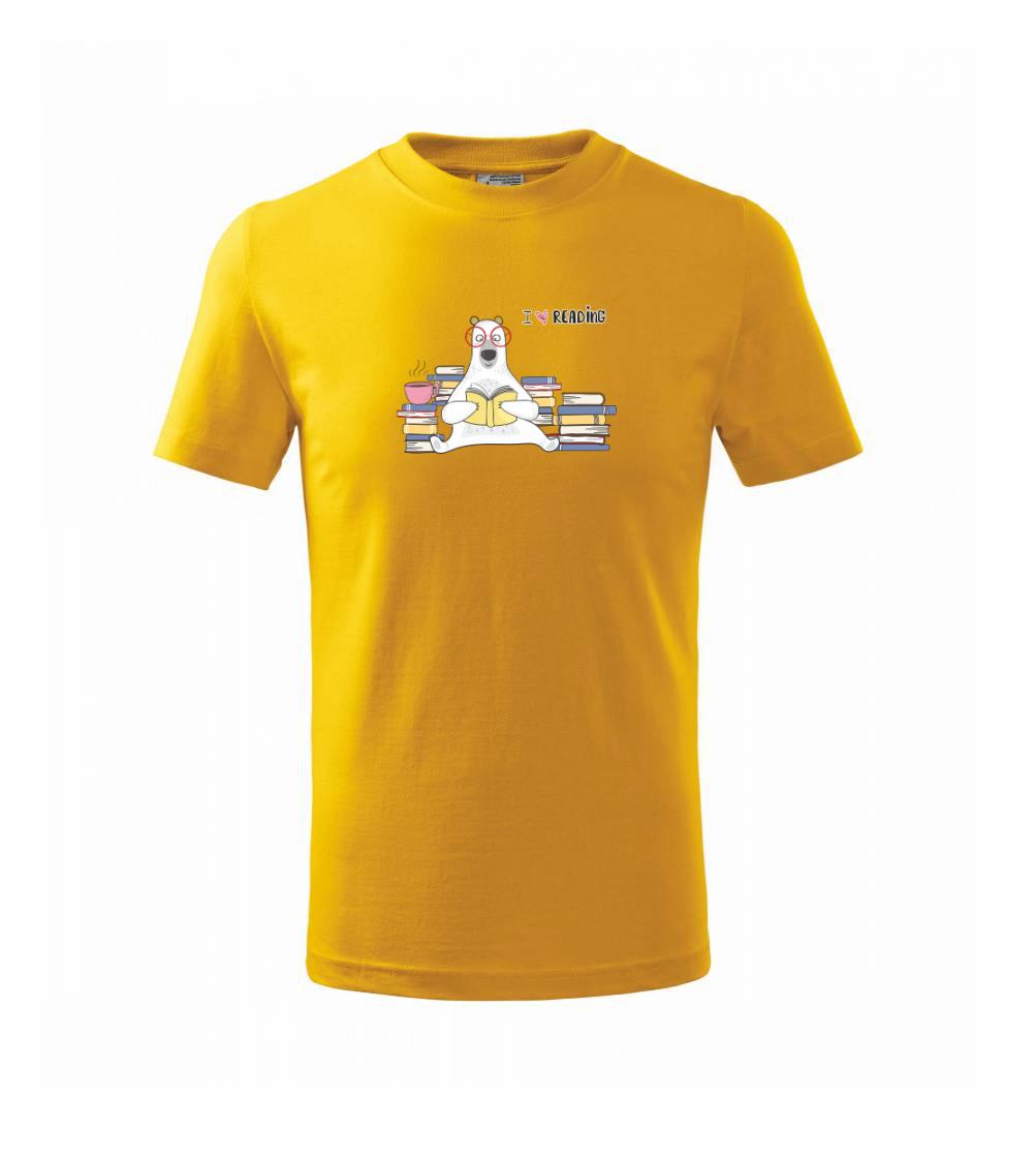 I love reading medvěd