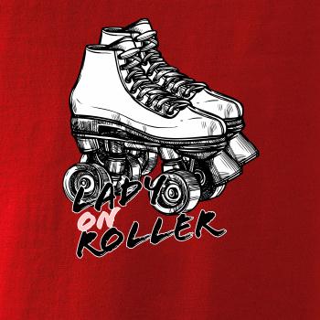 Lady on roller