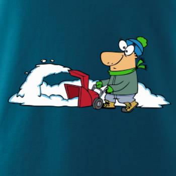 Frézování sněhu kreslené