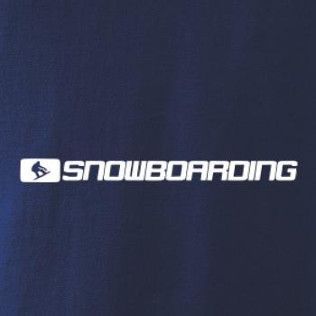 Snowboarding nápis