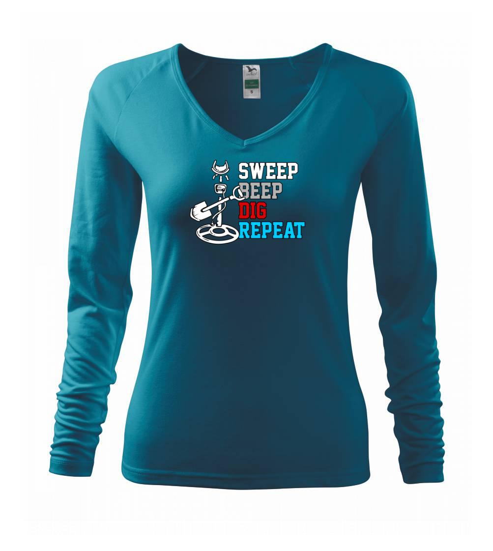 Sweep Beep Dig Repeat Sweep Beep Dig Repeat