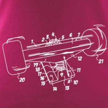 Skateboard nákres kolečka