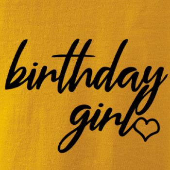 Birthday girl psací