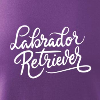 Labrador - nápis okrasný