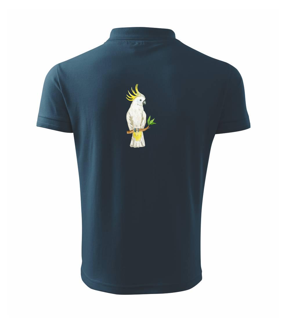 Papoušek Kakadu kreslený