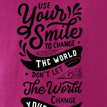 Your smile to change the world