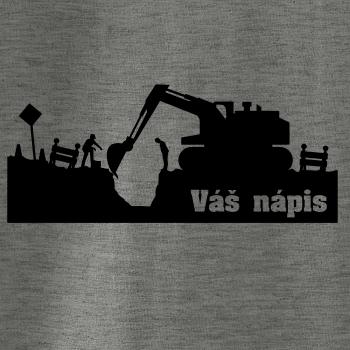 Zemní práce - silueta (váš text)