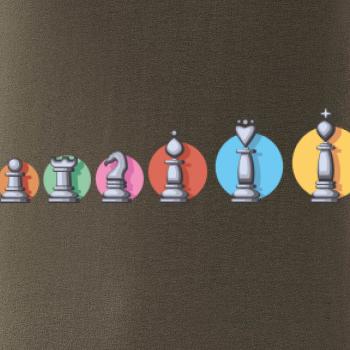 Šachy v řadě barevné