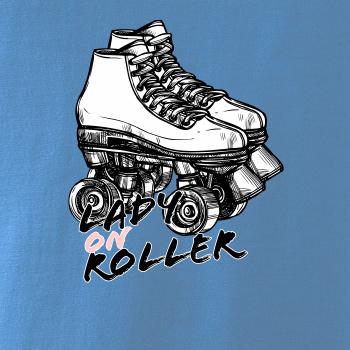 Lady on roller