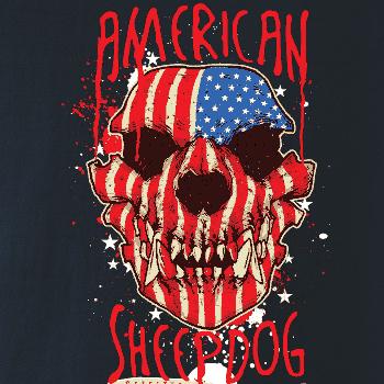 American Sheepdog - lebka