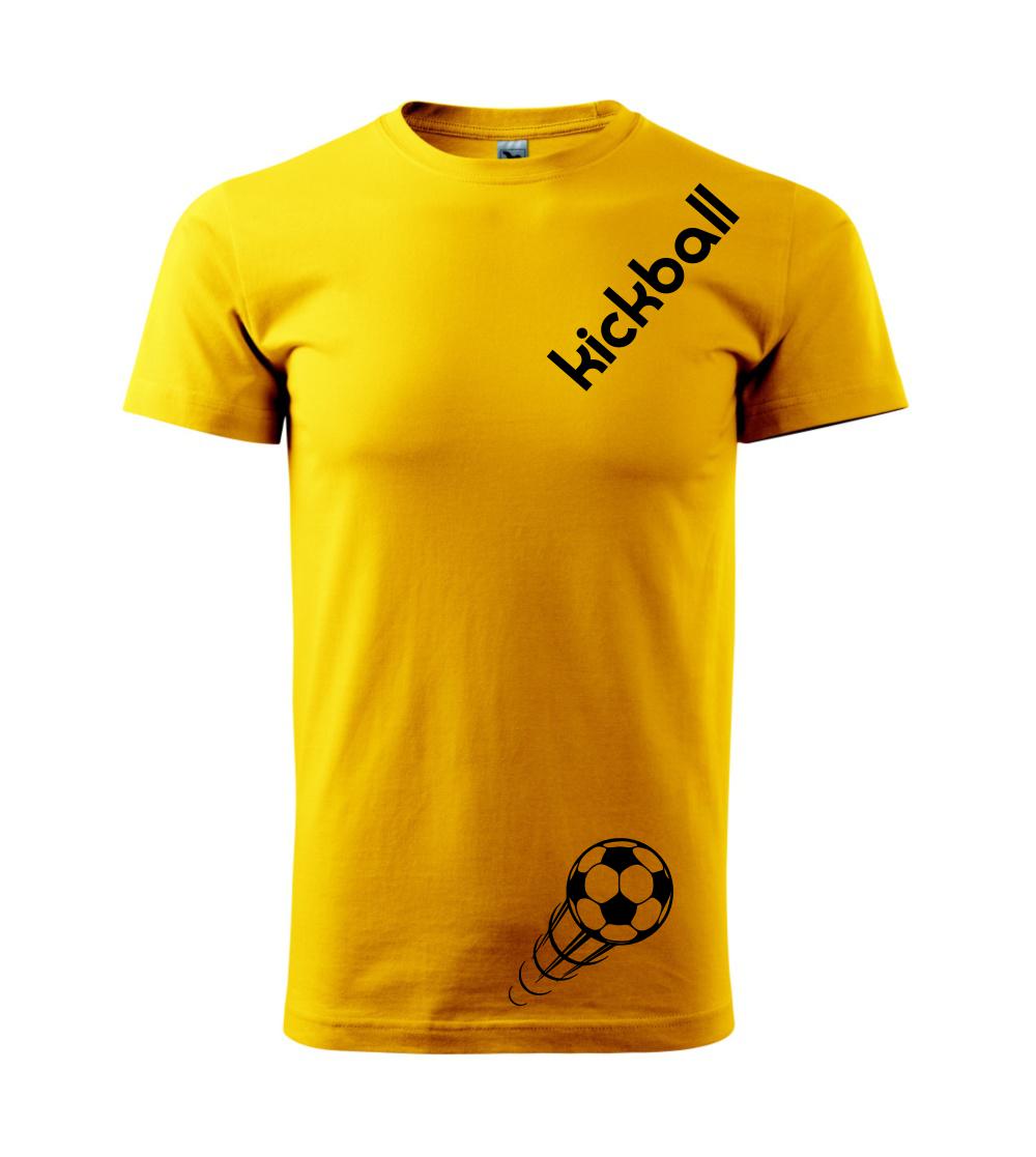 Kickball nápis šikmo Kickball nápis šikmo
