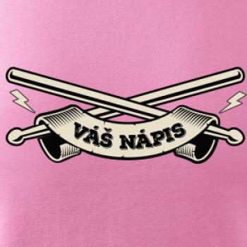 Rock paličky vlastní nápis