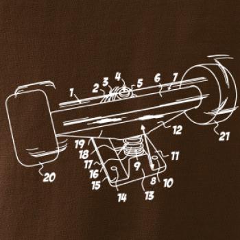 Skateboard nákres kolečka