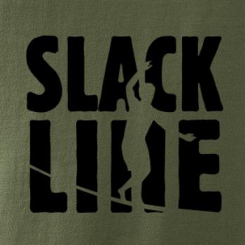 Slackline nápis