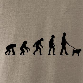 Evoluce pes Mops (muž-žena)