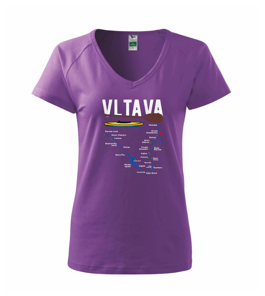 Mapa řeky Vltavy Mapa řeky Vltavy