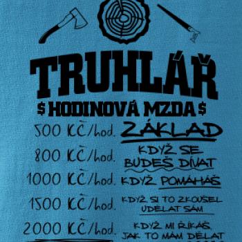 Hodinová mzda truhlář Hodinová mzda truhlář