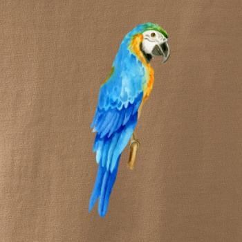 Ara modrá kreslená