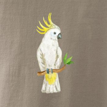 Papoušek Kakadu kreslený