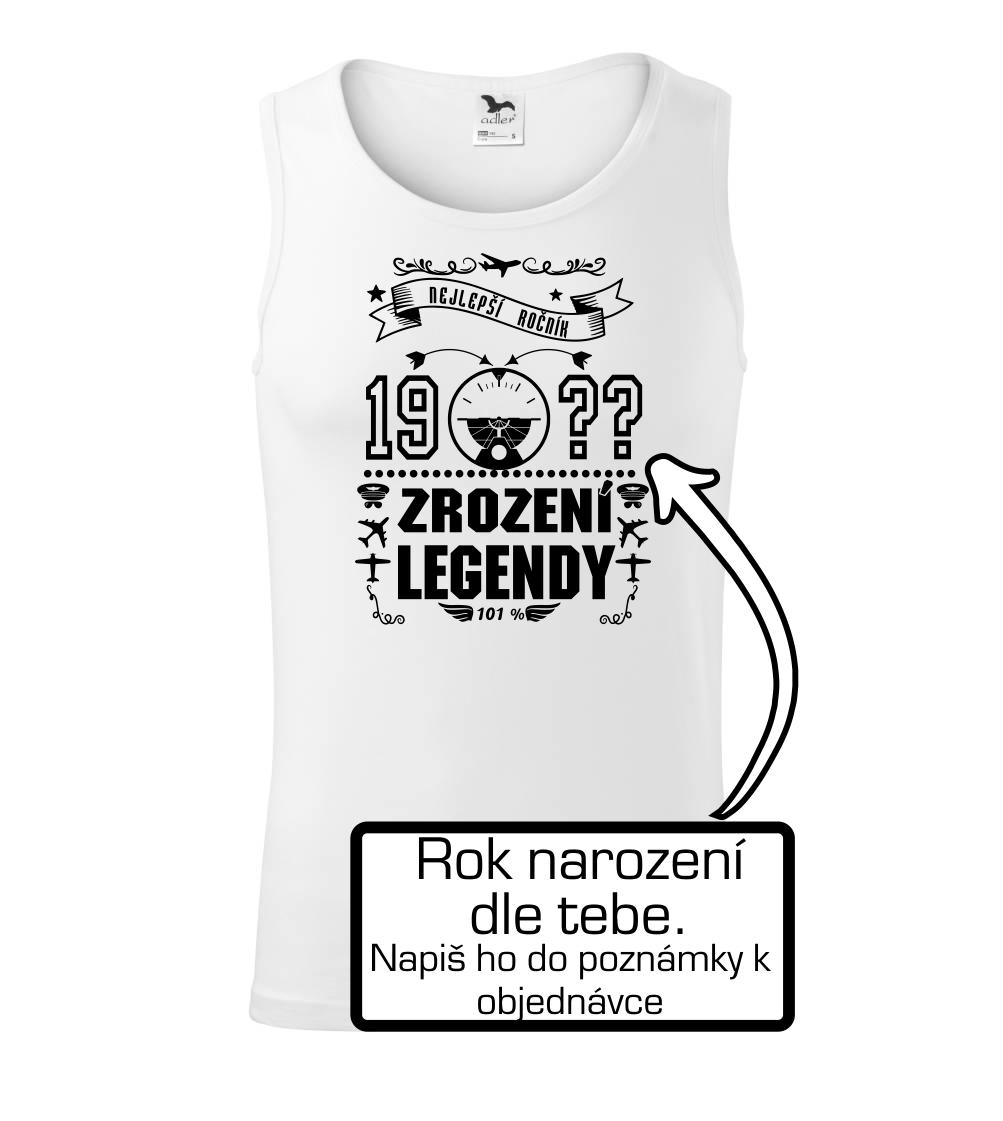 Zrození legendy PILOT - vlastní ročník - Tílko pánské Core