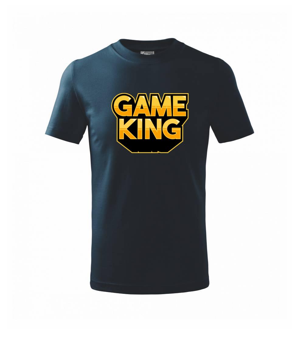 Game king - nápis velký