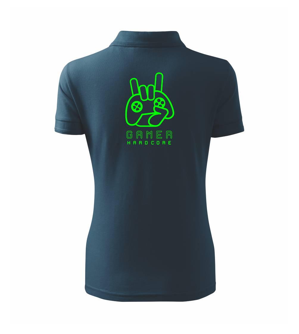 Hardcore gamer - ruka - zelená