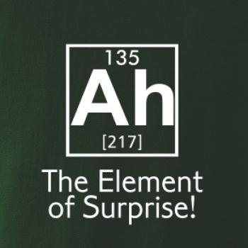 Ah element of surprise