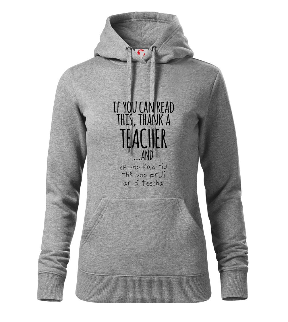 If you can read this - teacher