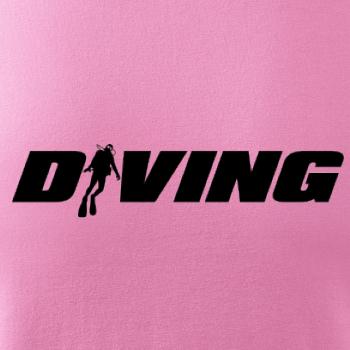 Diving nápis potápěč