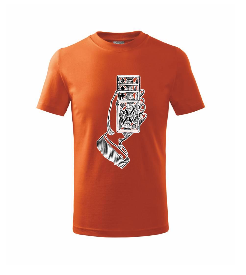 Poker ruka s kartama