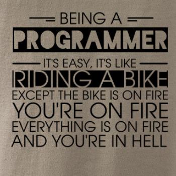 Being a programmer - bike