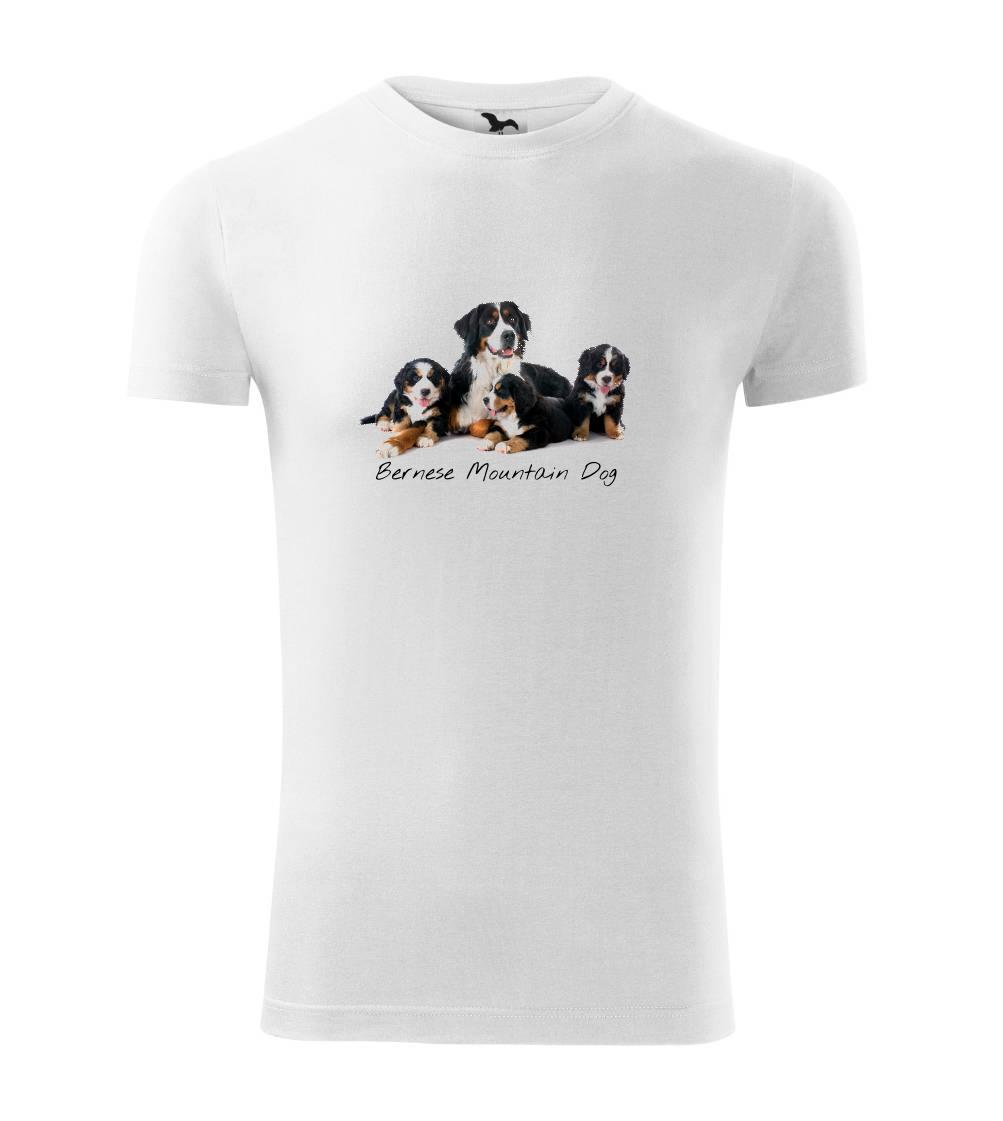 Bernese mountain dog celá rodina - Viper FIT pánské triko