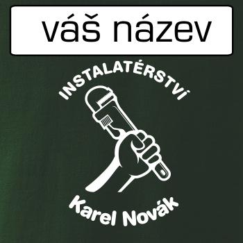Instalatérství vlastní nápis