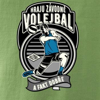 Hraju závodně volejbal a fakt dobře