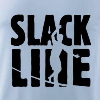 Slackline nápis Slackline nápis