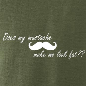Mustache-does my mustache make me look fat?