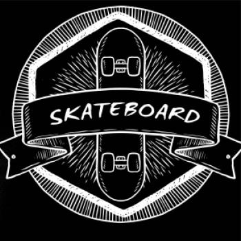 Skateboard erb kulatý