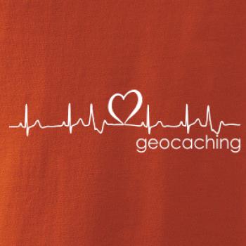 Moje srdce bije pro Geocaching -text