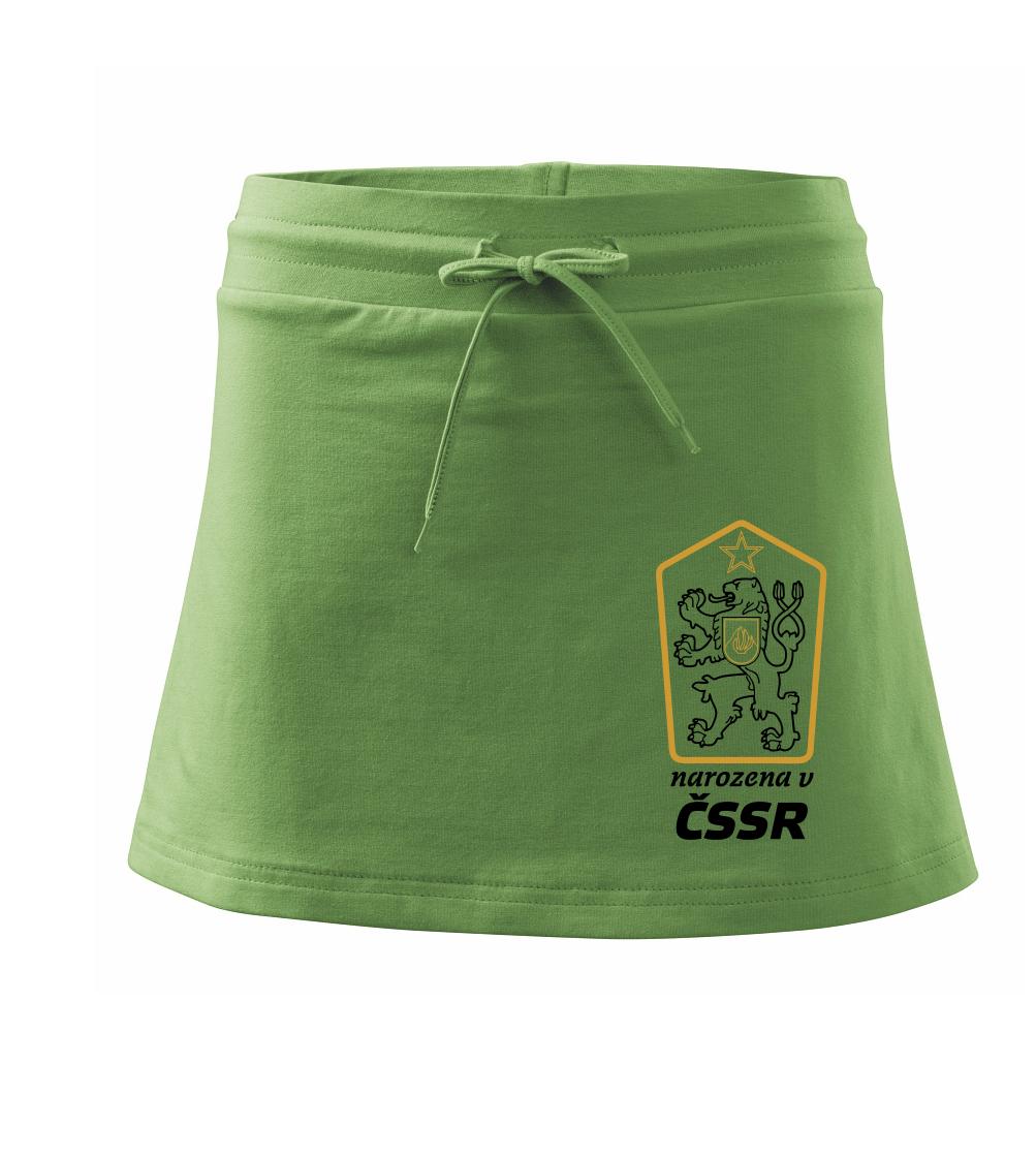 Narozen v ČSSR - Sportovní sukně - two in one