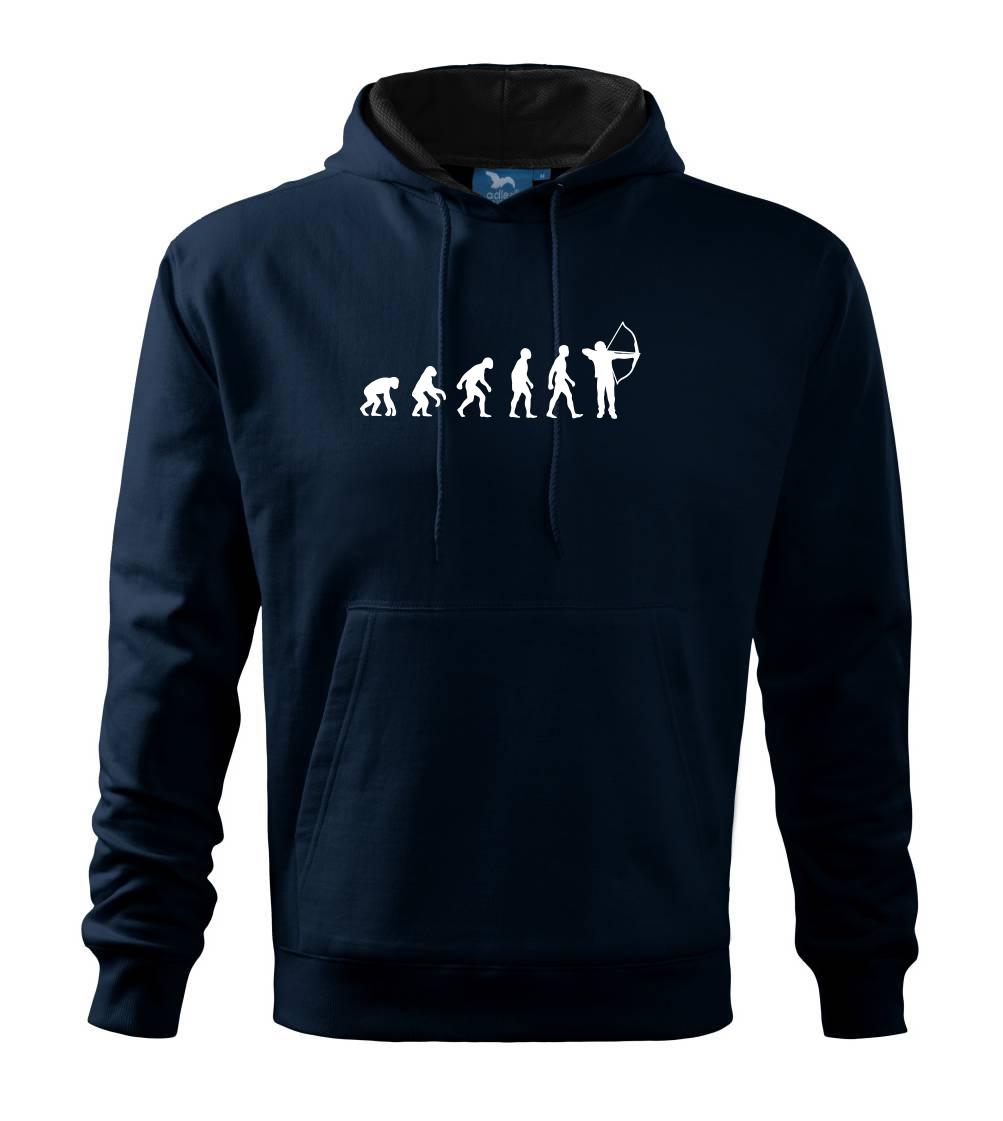 Evoluce lukostřelba - Mikina s kapucí hooded sweater
