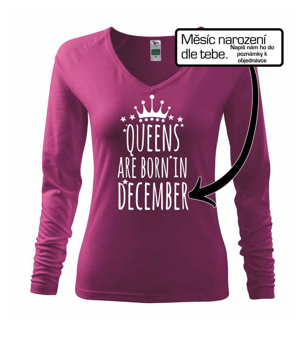 Queens are born in (vlastní nápis měsíc narození) Queens are born in (vlastní nápis měsíc narození)