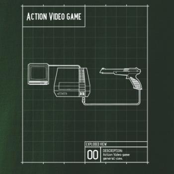 Nákres videohra se zbraní