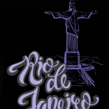 Brazil Rio Janeiro Lettering