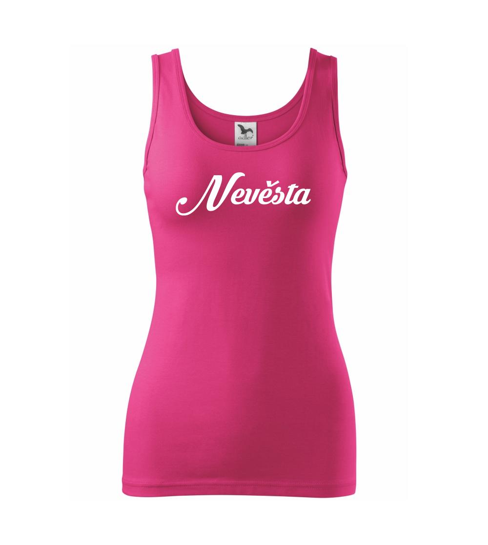 Nevěsta nápis